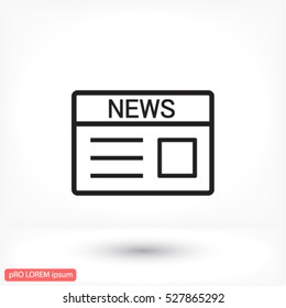 Newspaper  icon