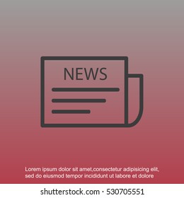 Newspaper icon