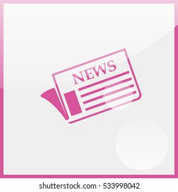 Newspaper icon.