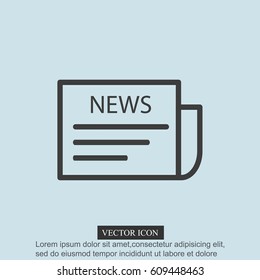 Newspaper icon
