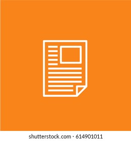 Newspaper icon