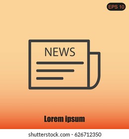 Newspaper icon