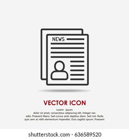 Newspaper icon