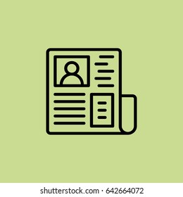 newspaper icon