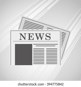 newspaper icon design 