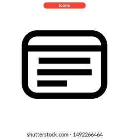 newspaper icon isolated sign symbol vector illustration - high quality black style vector icons
