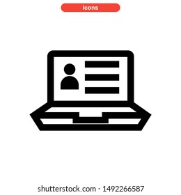 newspaper icon isolated sign symbol vector illustration - high quality black style vector icons
