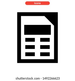 newspaper icon isolated sign symbol vector illustration - high quality black style vector icons
