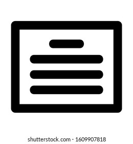 newspaper icon isolated sign symbol vector illustration - high quality black style vector icons
