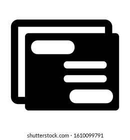 newspaper icon isolated sign symbol vector illustration - high quality black style vector icons
