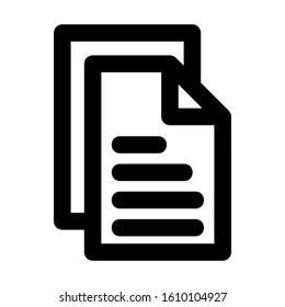 newspaper icon isolated sign symbol vector illustration - high quality black style vector icons
