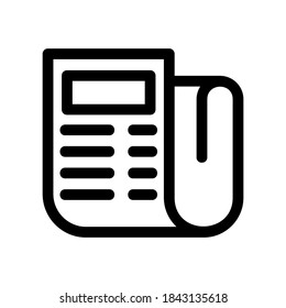 newspaper icon or logo isolated sign symbol vector illustration - high quality black style vector icons
