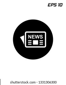newspaper icon , media