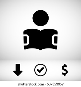 newspaper icon stock vector illustration