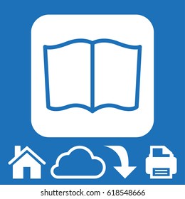 newspaper icon stock vector illustration