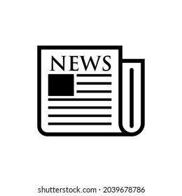 newspaper icon, newspaper vector illustrations
