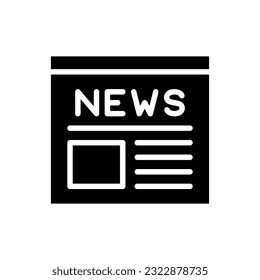 Newspaper icon vector set. news illustration sign collection. press symbol. 