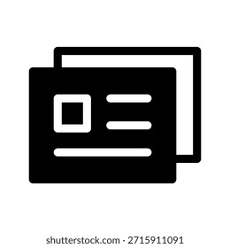 Ilustración de diseño de símbolo de Vector de ícono de periódico