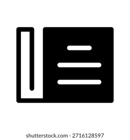 Ilustración de diseño de símbolo de Vector de ícono de periódico