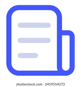Icono de periódico para web, app, uiux, infografía, etc