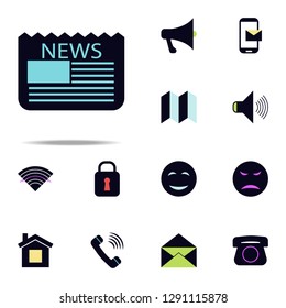 newspaper icon. web icons universal set for web and mobile