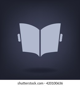 Newspaper icon,vector design