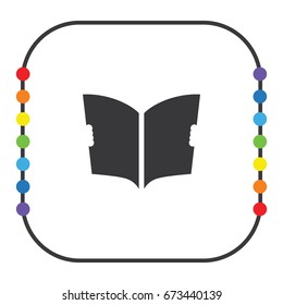 Newspaper icon,vector design
