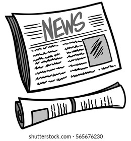 Newspaper Illustration
