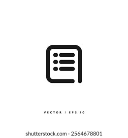 Newspaper Line Icon. Editable Stroke