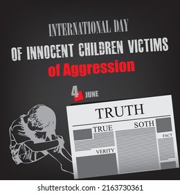 Newspaper page for the event - Day of Innocent Children Victims of Aggression