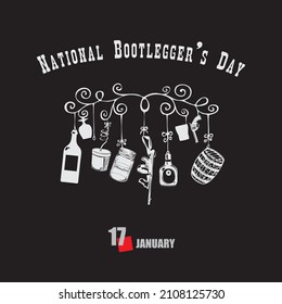 Newspaper page for the holiday - Bootleggers Day