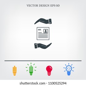 Newspaper, press, news vector icon.