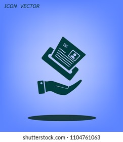 Newspaper, press, news vector icon.