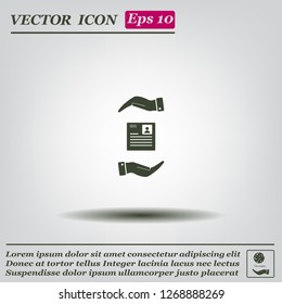 Newspaper, press, news vector icon.