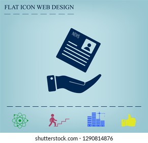 Newspaper, press, news vector icon.