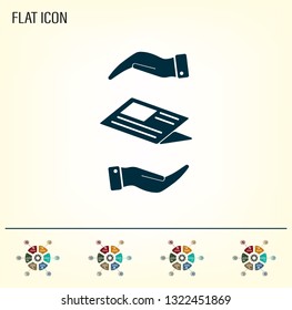 Newspaper, press, news vector icon.