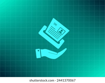 Newspaper, press, news vector icon.