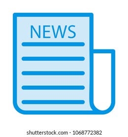 newspaper press reading 