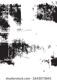 Newspaper Print Halftone with Uneven Ink Coverage for Vintage, Retro, or Print Designs