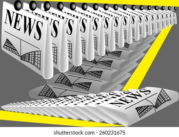 newspaper printing. 