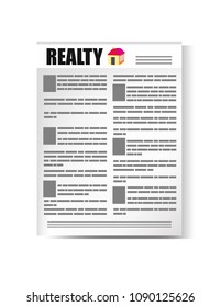 Newspaper real estate