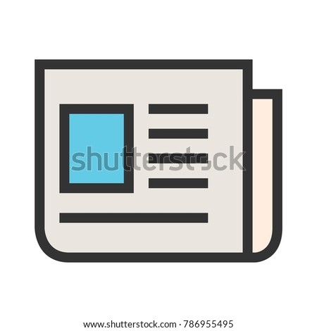 Newspaper, report, media