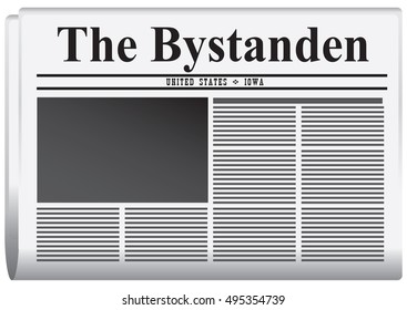 Newspaper for the state of Iowa, United States - newspaper The Bystander