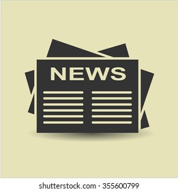 Newspaper symbol