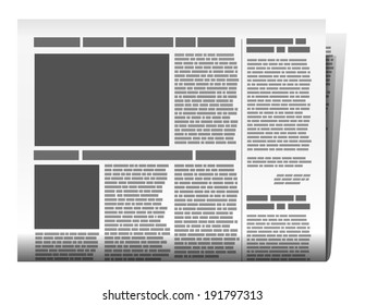 Newspaper vector