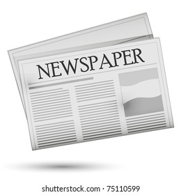 Newspaper - vector. Easy to edit.