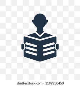 Newspaper vector icon isolated on transparent background, Newspaper transparency concept can be used web and mobile