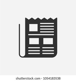 Newspapers icon illustration isolated vector sign symbol