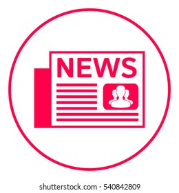 Newspapers symbol