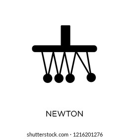Newton concept icon. Newton symbol design from Science collection. Simple element vector illustration on white background.